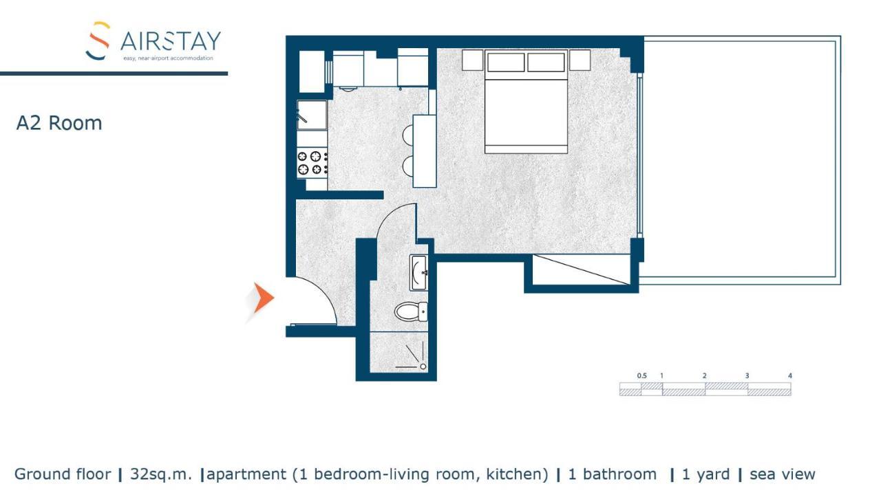 Penthouse & Apartments By The Sea Airport Airstay Artemida  Buitenkant foto